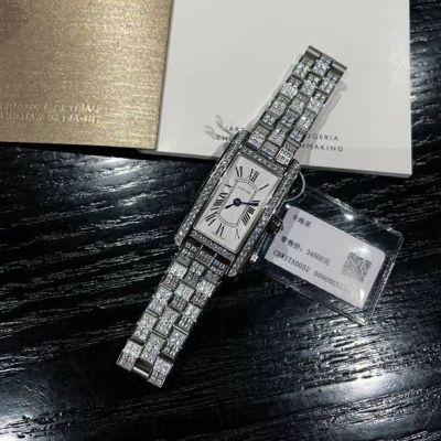 Cartier Tank 316L Steel 19*35MM Imported Swiss Movement Watch